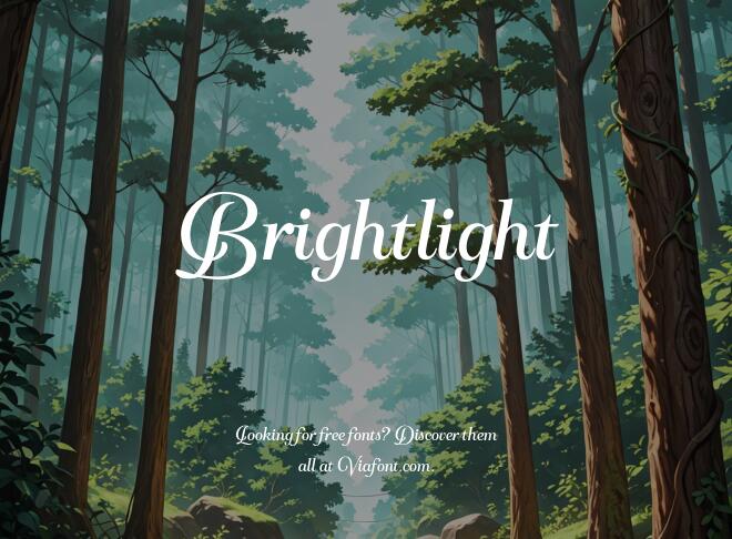 Brightlight Font