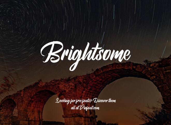 Brightsome Font