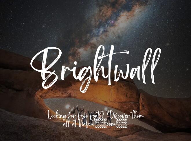 Brightwall Font