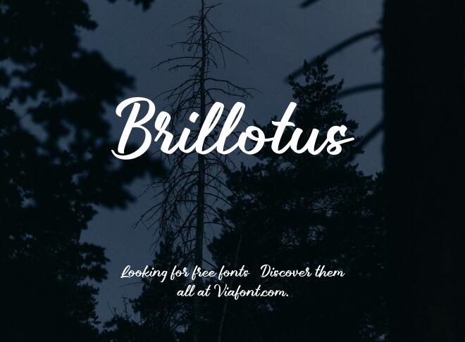 Brillotus Font