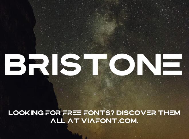 Bristone Font