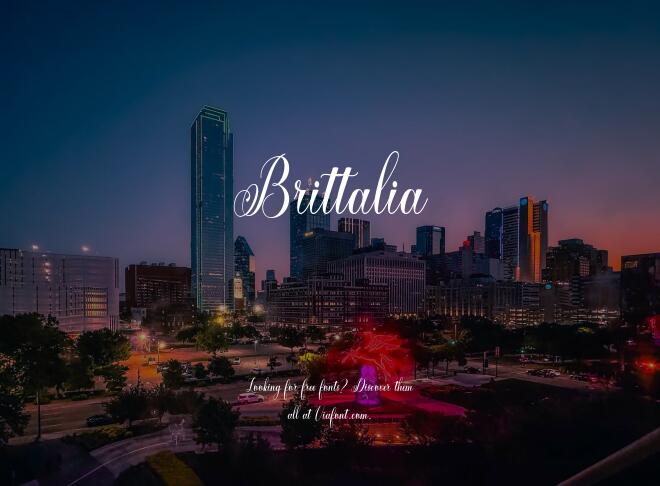 Brittalia Font
