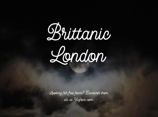 Brittanic London Font