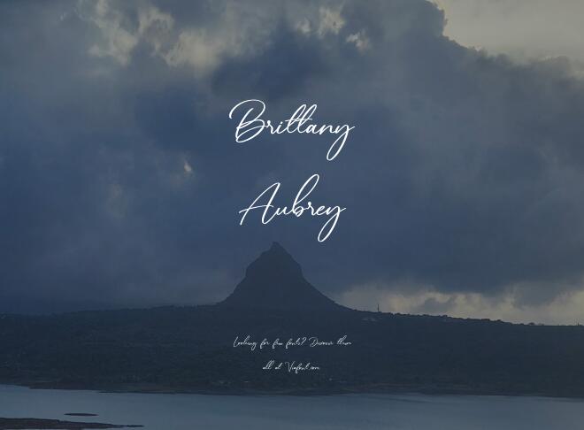 Brittany Aubrey Font