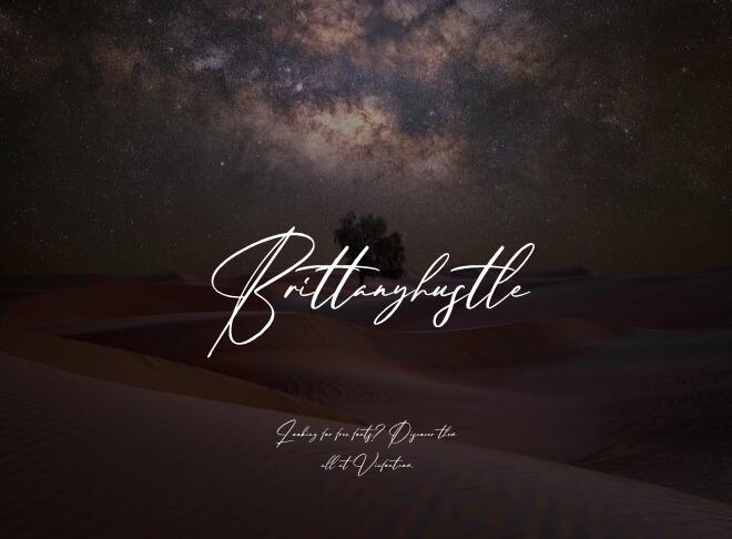Brittanyhustle Font