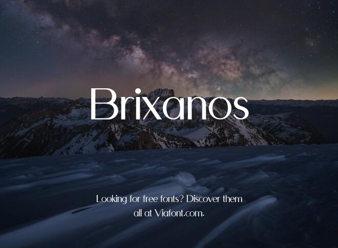 Brixanos Font