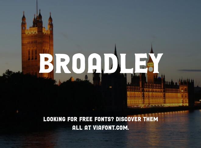 Broadley Font