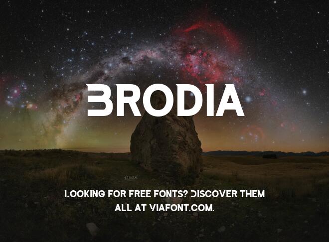 Brodia Font