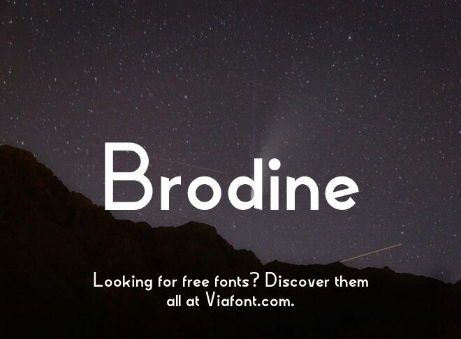 Brodine Font