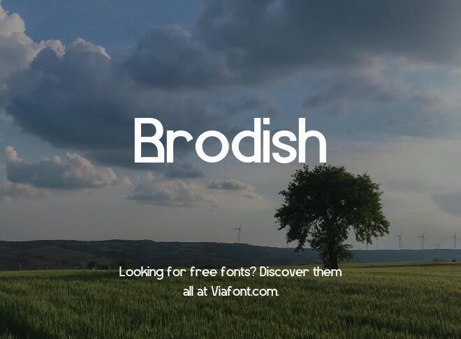 Brodish Font
