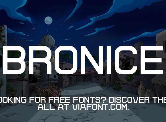 Bronice Font