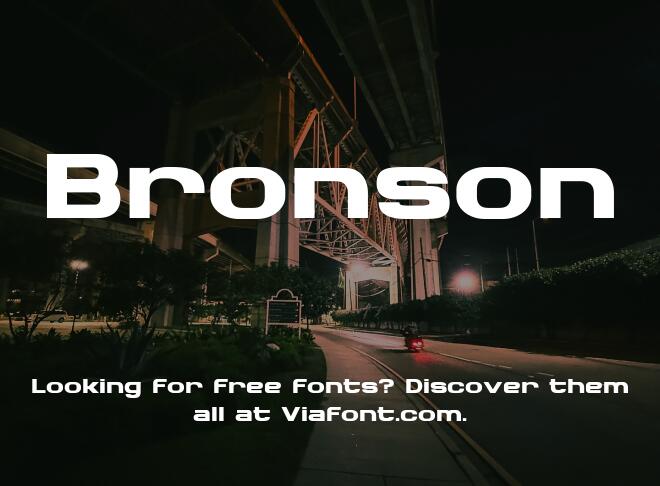 Bronson Font