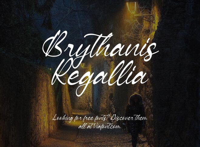 Brythanis Regallia Font