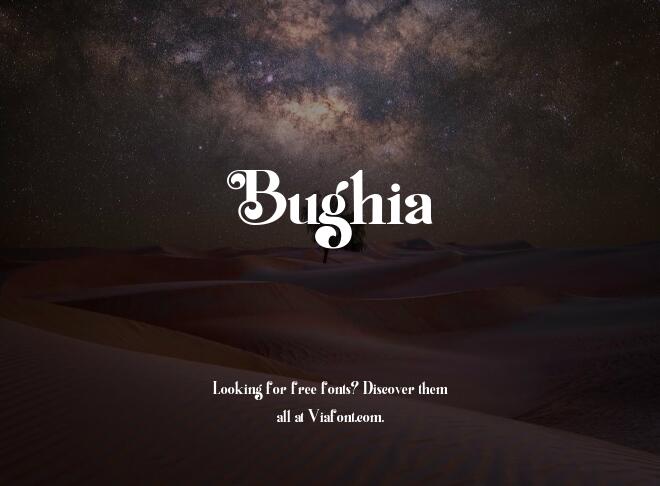 Bughia Font