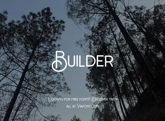 Builder Font