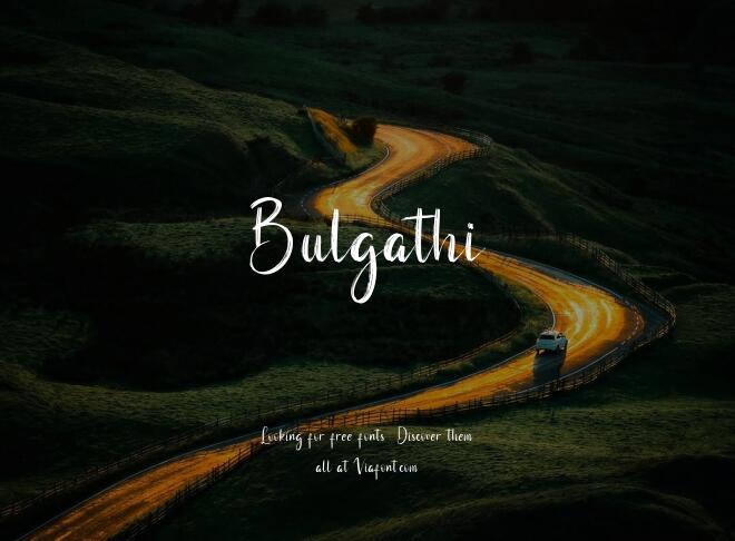 Bulgathi Font