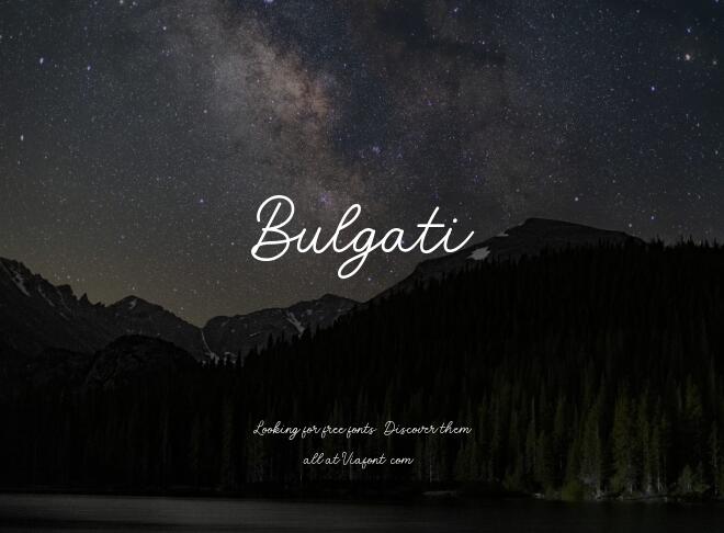 Bulgati Font