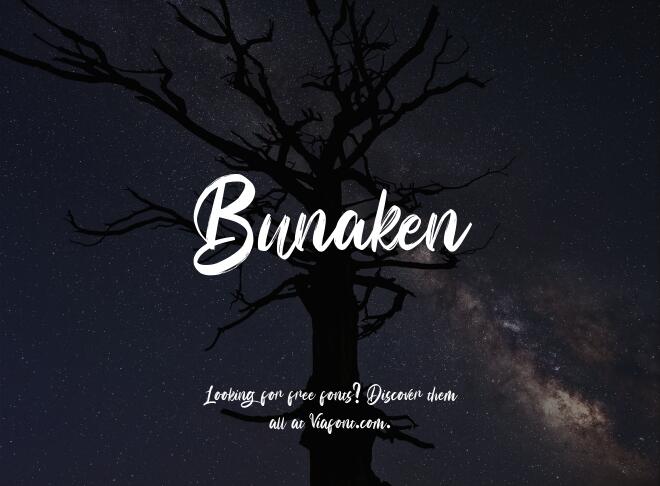 Bunaken Font