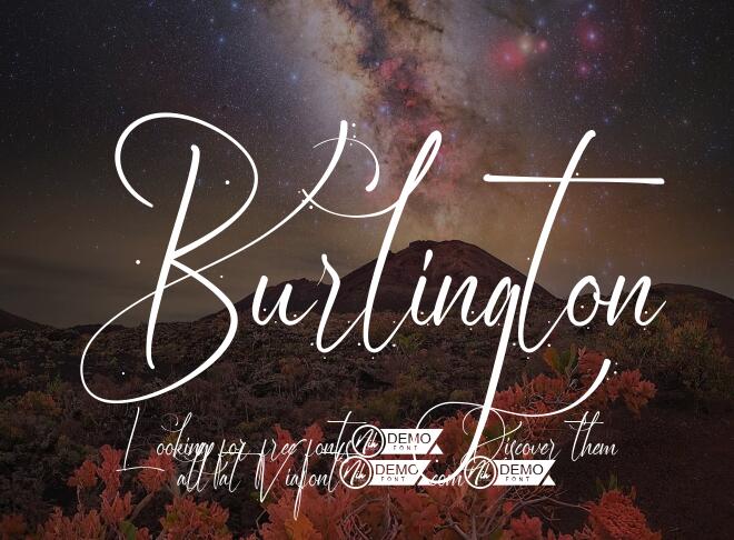 Burlington Font