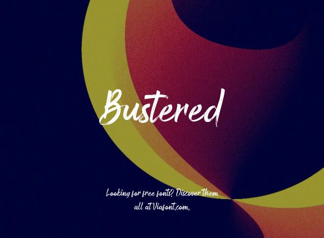 Bustered Font