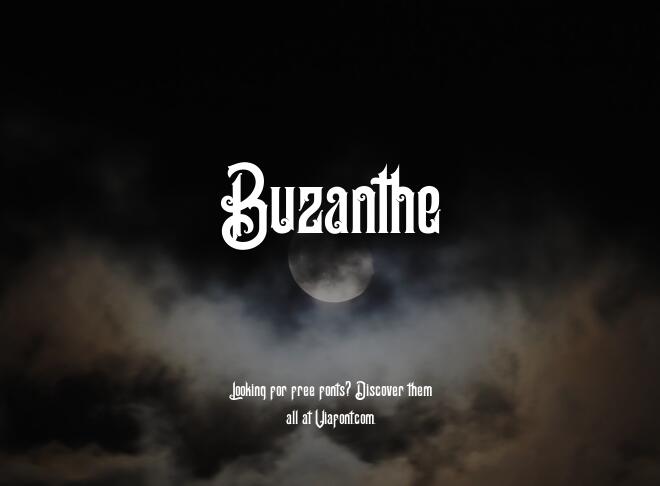 Buzanthe Font