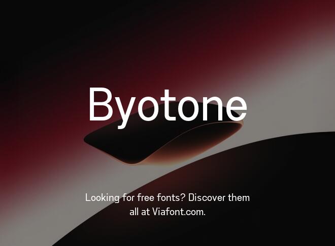 Byotone Font