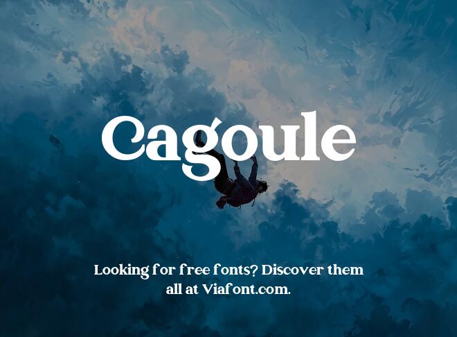 Cagoule Font