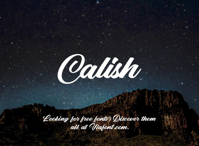 Calish Font