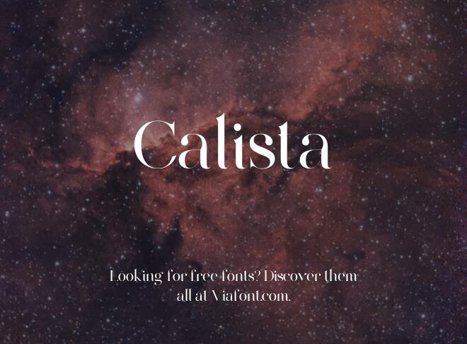 Calista Font