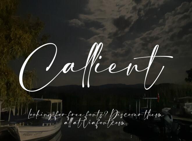 Callient Font