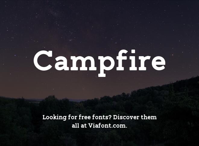 Campfire Font