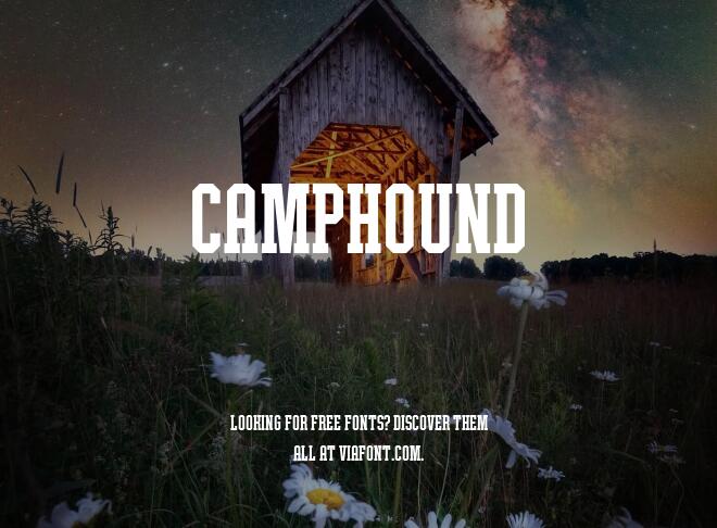 Camphound Font