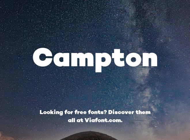 Campton Font
