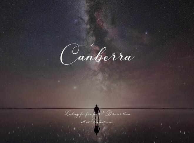 Canberra Font