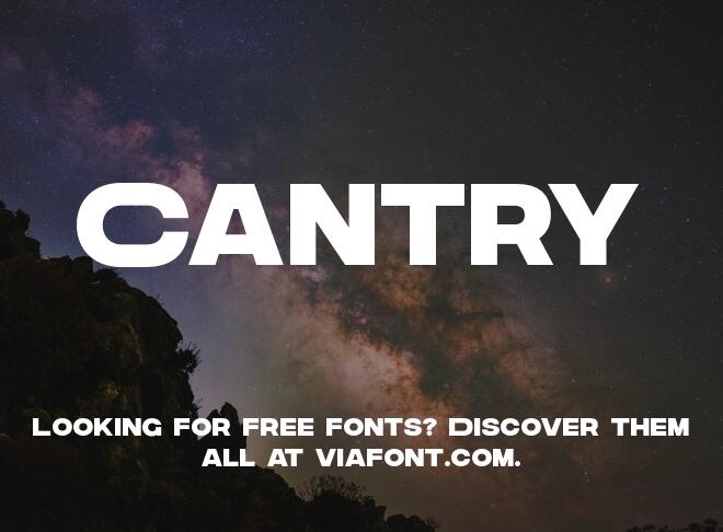 Cantry Font