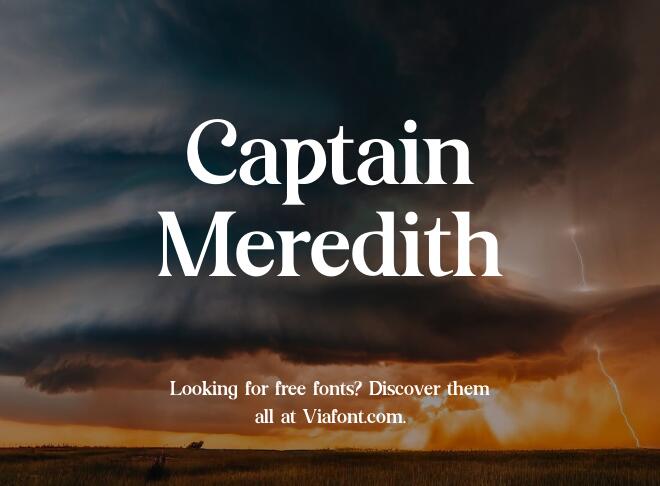 Captain Meredith Font