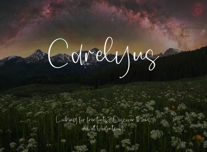 Carelyus Font