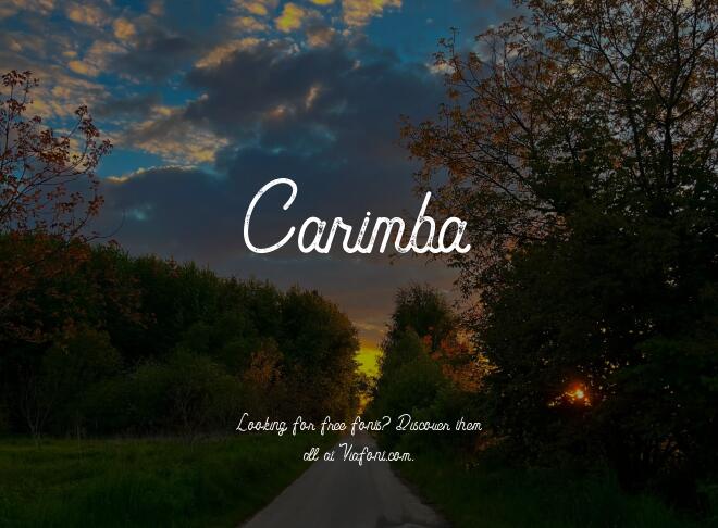 Carimba Font