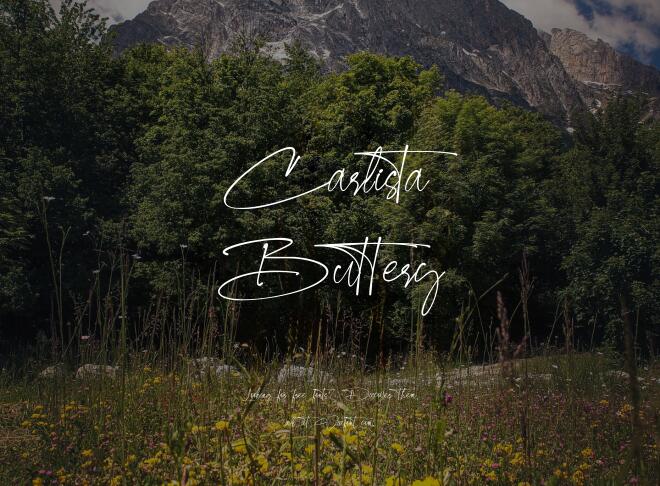 Carlista Buttery Font