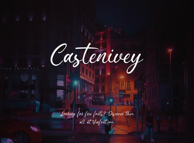 Castenivey Font