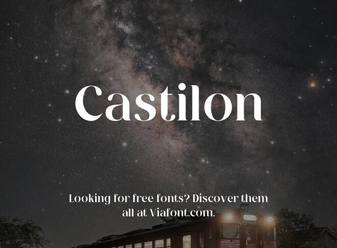 Castilon Font