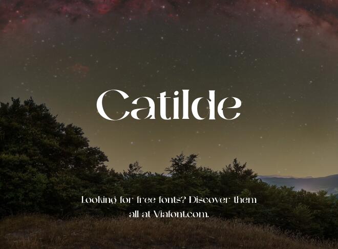 Catilde Font