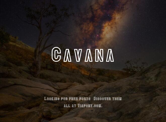 Cavana Font