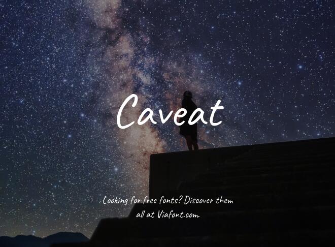 Caveat Font