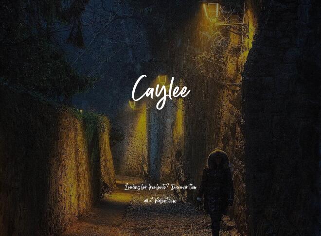 Caylee Font