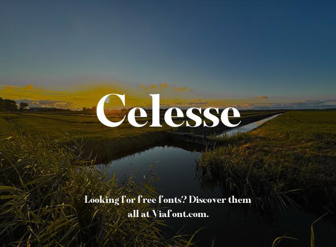 Celesse Font