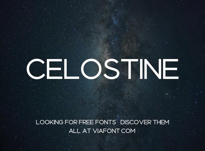 Celostine Font