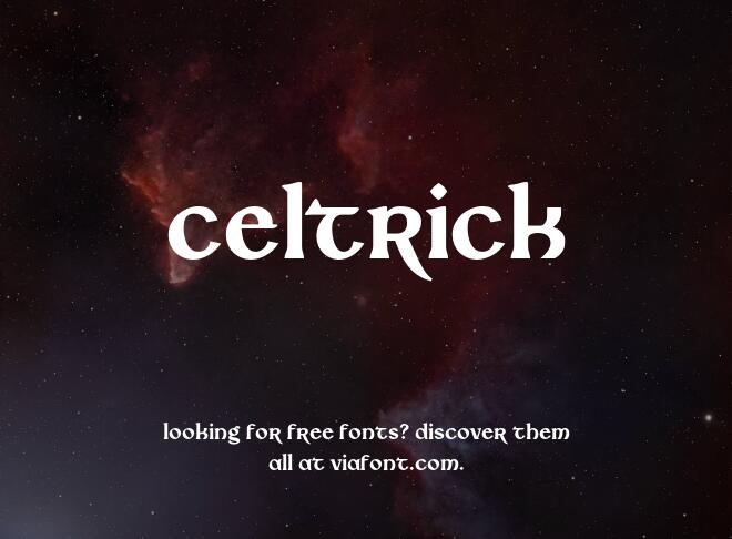 Celtrick Font
