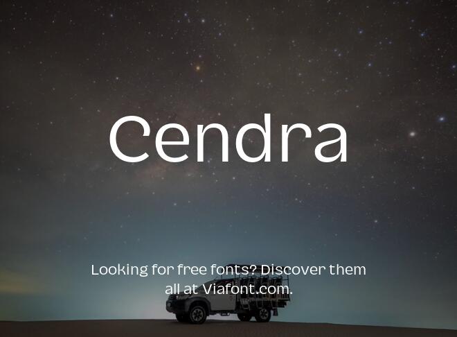 Cendra Font