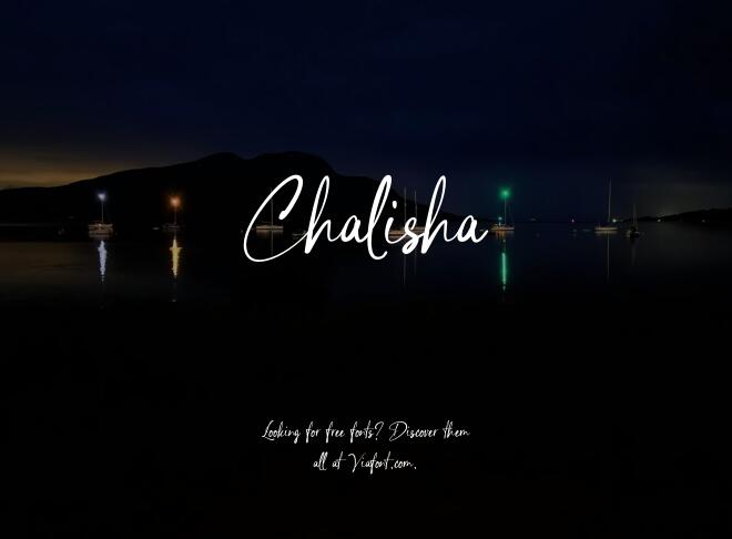 Chalisha Font